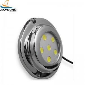 6W Underwater Boat Marine Stainless Steel LED Lights