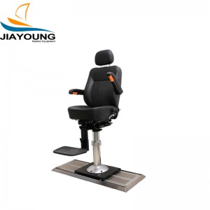 Marine Rail Type Pilot Chair With Aluminium Alloy Column