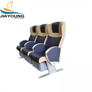 Marine Ergonomics Design Passenger Seat With Aluminum Alloy Stand